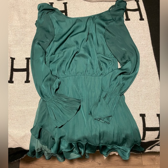 HIDDEN FIGURES DRESS FOREST GREEN - Picture 4 of 4